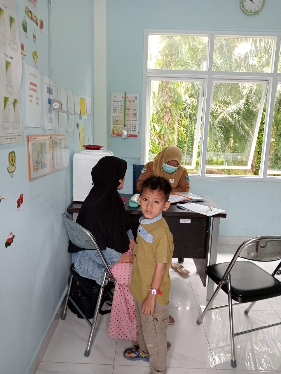 Puskesmas Kayu Gadang Melakukan Pelayanan Anak Menggunakan  MTBS 