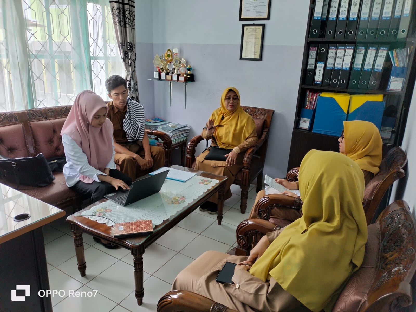 Puskesmas Asam Kumbang, Kunjungan Seksi SDMK Dinkes Pessel Melakukan Pembinaan  