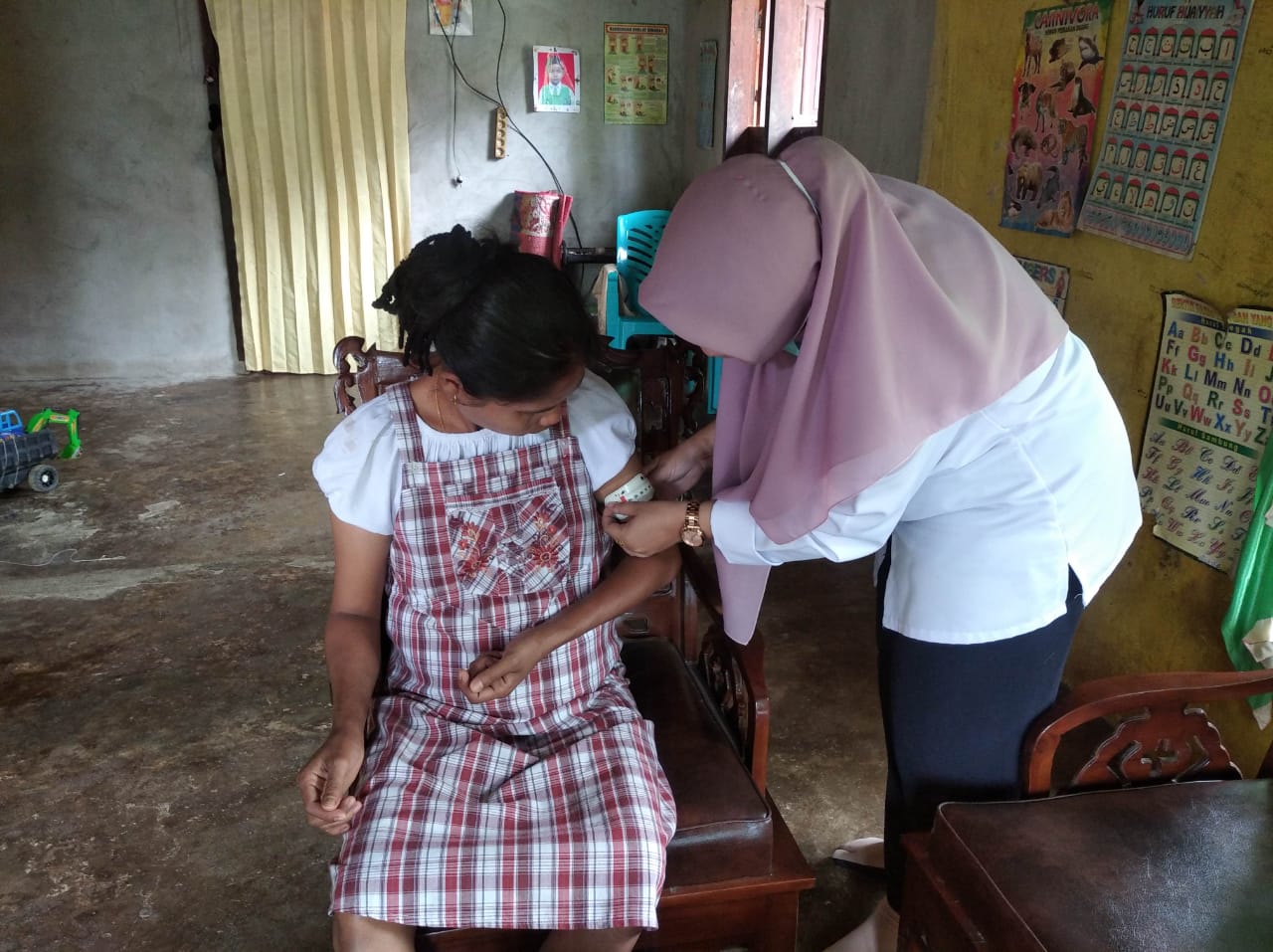 Puskesmas  Balai Selasa Melakukan Kegiatan Kunjungan Lapangan Ibu Hamil KEK 