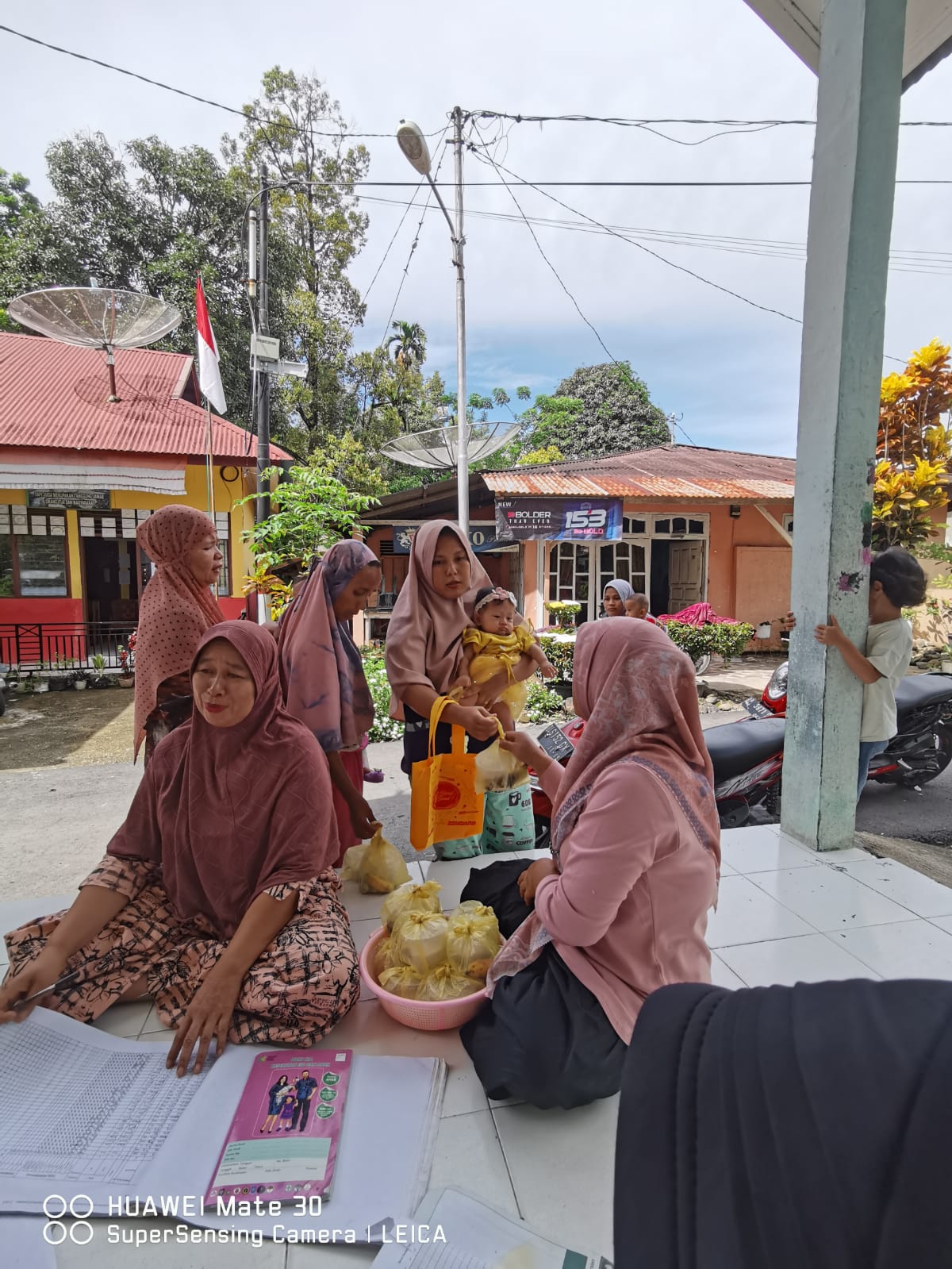 Puskesmas Koto Berapak, Pelaksanaan Posyandu Mawar Merah dan Posyandu Bidar Alam Kapujan
