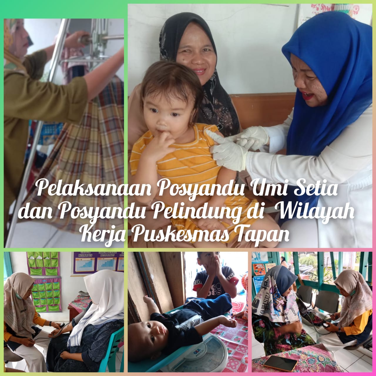 Pelaksanaan Posyandu di Wilayah Kerja Puskesmas Tapan
