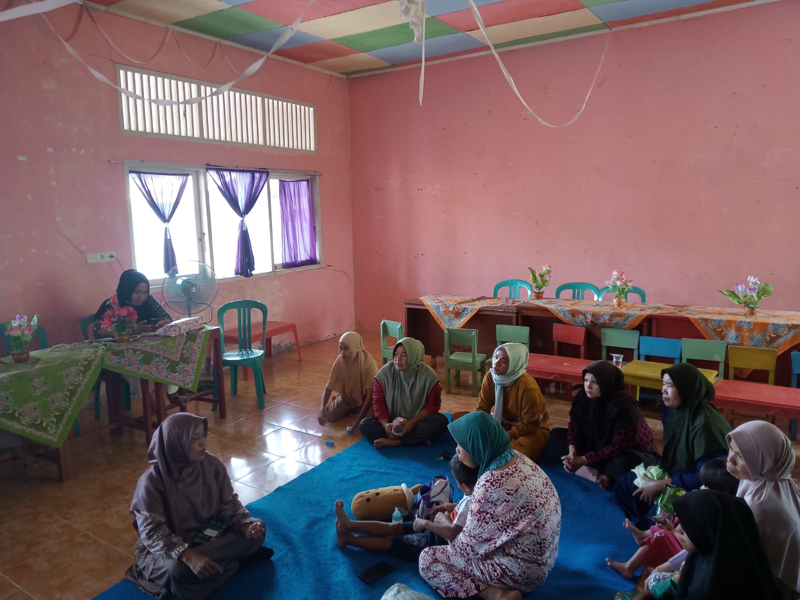 Puskesmas IV Koto Mudik Melakukan Kelas Ibu Hamil dan Balita di Nagari Tuik