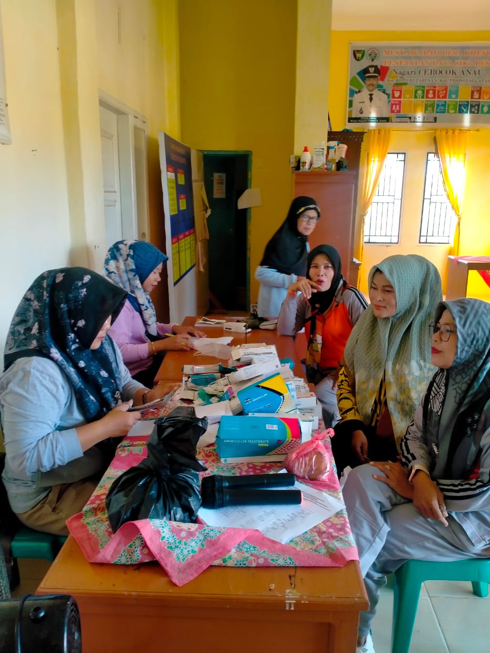 PUSKESMAS TARUSAN KEGIATAN PTM ( DETEKSI DINI PEMERIKSAAN KESEHATAN) DI KAPUH UTARA