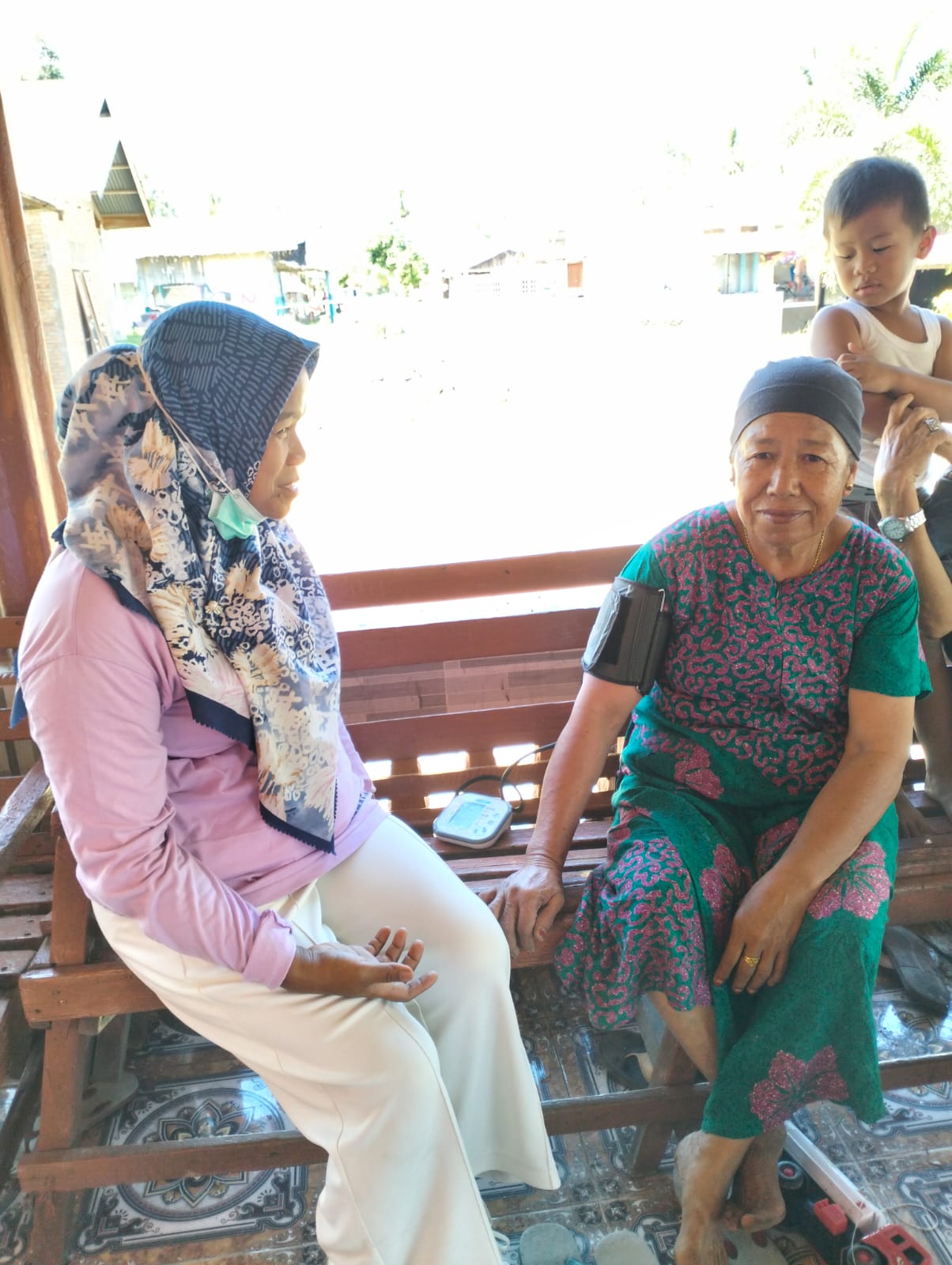 KEGIATAN KUNJUNGAN RUMAH LANSIA RESTI DI PL.KARAM NAGARI PL.KARAM WILKER UPT PUSKESMAS TARUSAN