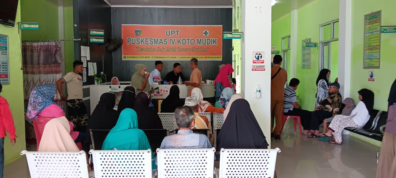 PELAYANAN DI PUSKESMAS IV KOTO MUDIK