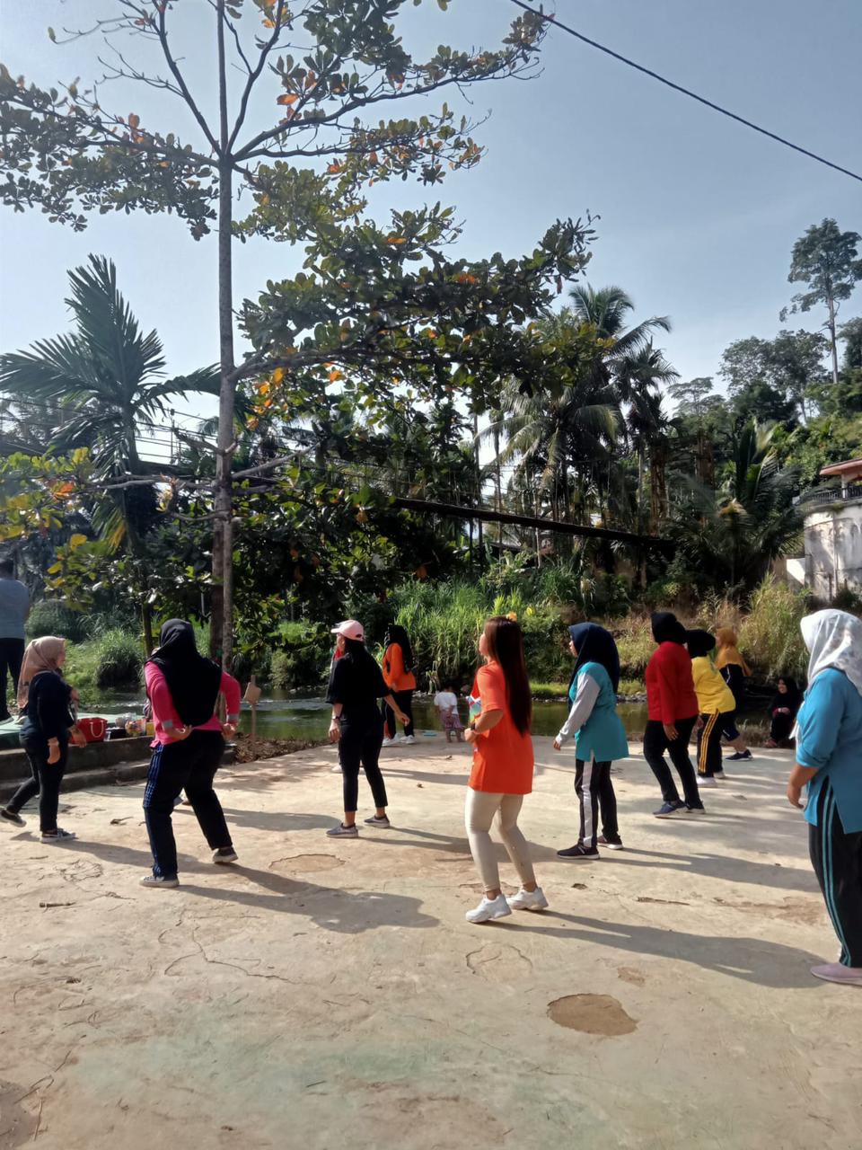 Pelaksanaan kegiatan GERMAS terintegrasi dengan kegiatan Kesjaor dan Pemeriksaan PTM di Nagari Sigun