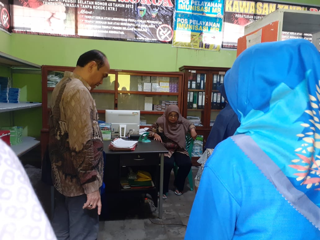 KEDATANGAN TIM TPCB KE PUSKESMAS BALAI SELASA