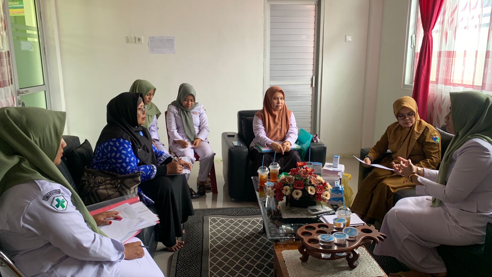 PUSKESMAS IV KOTO MUDIK BIMTEK & SUPERVISI PROGRAM GIZI PKPR DAN LANSIA