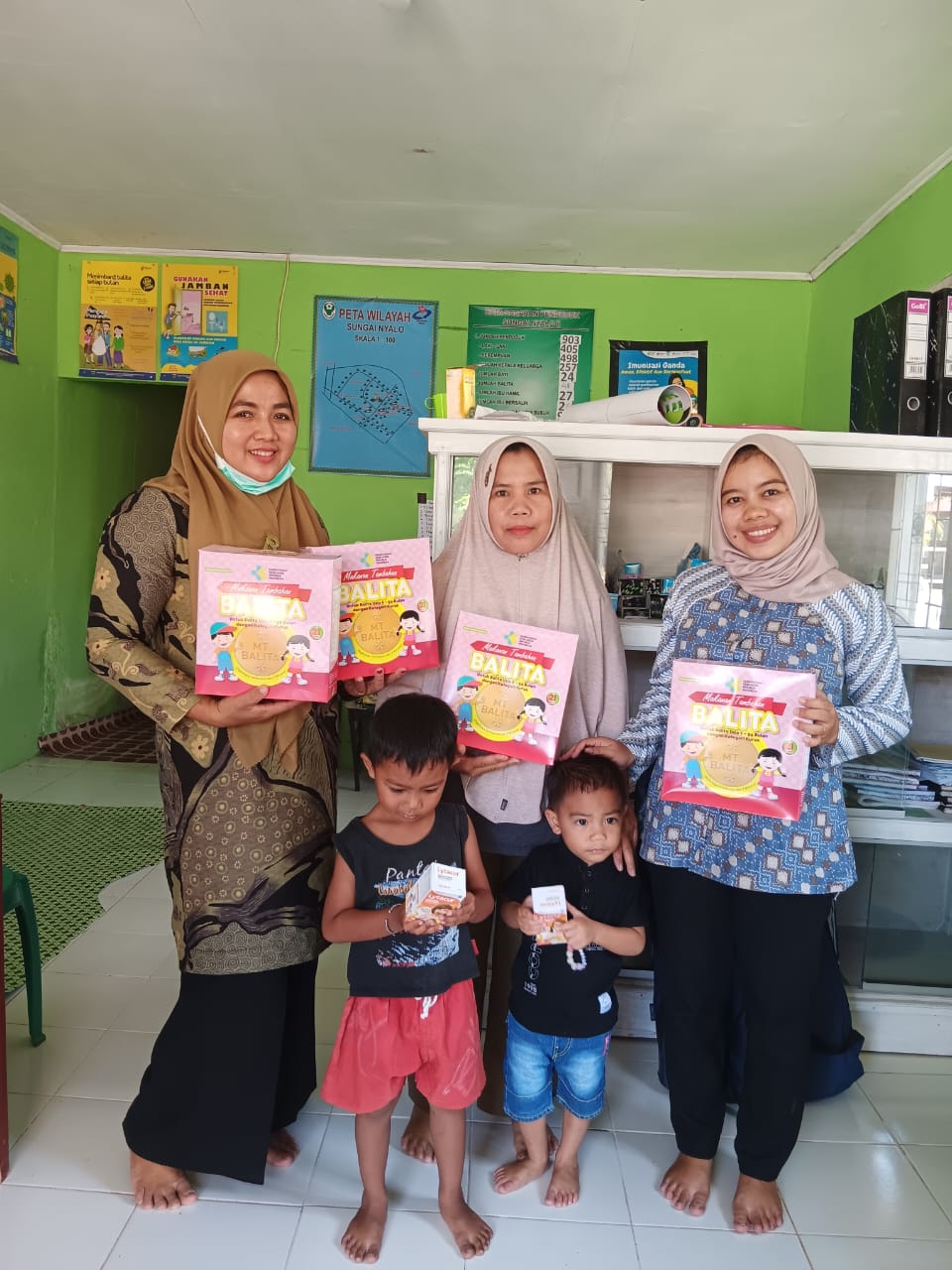 PUSKESMAS IV KOTO MUDIK INTERVENSI STUNTING DAN KURANG GIZI 