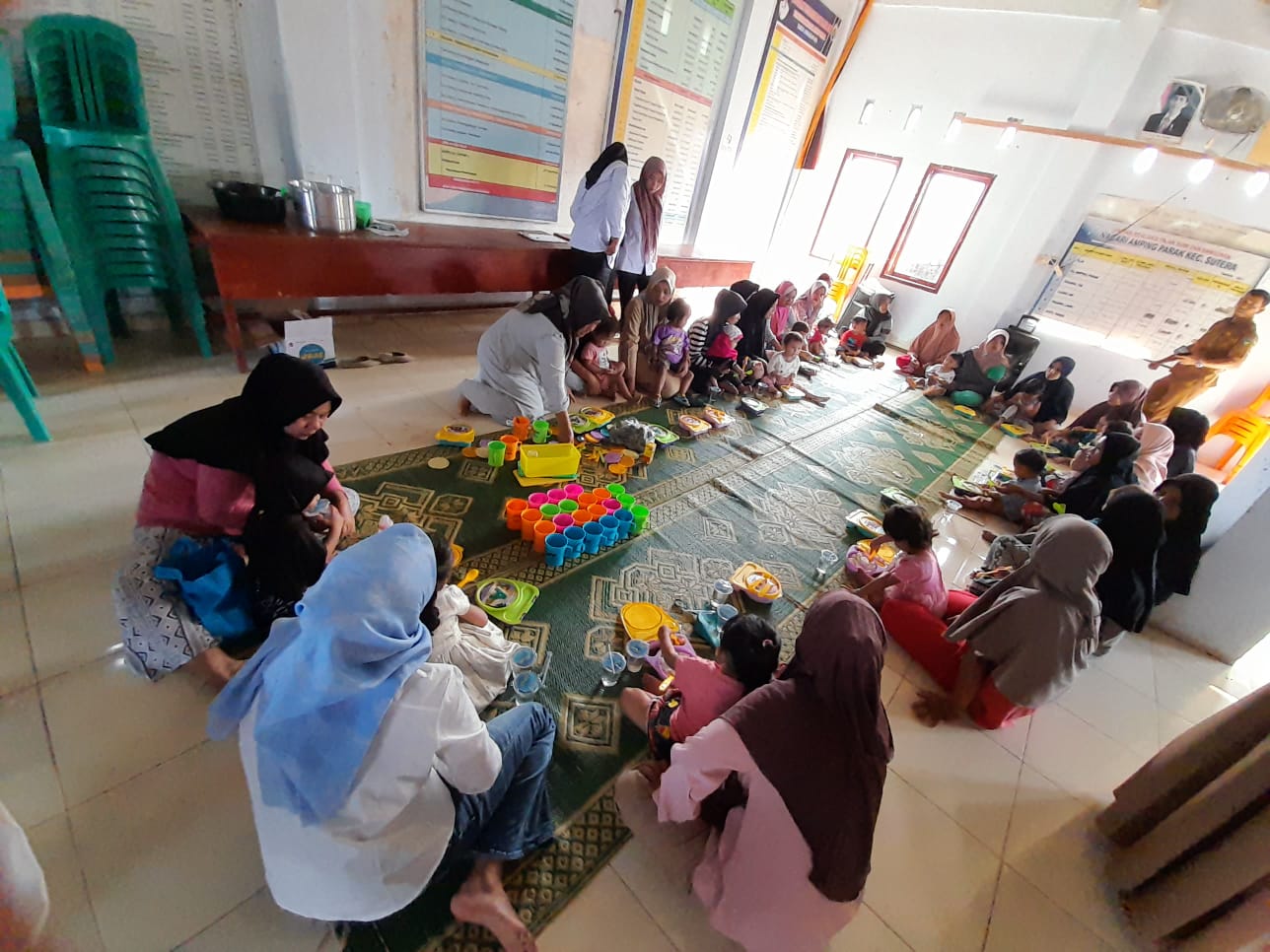PKM Surantih Pembukaan Pos Gizi Nagari Amping Parak