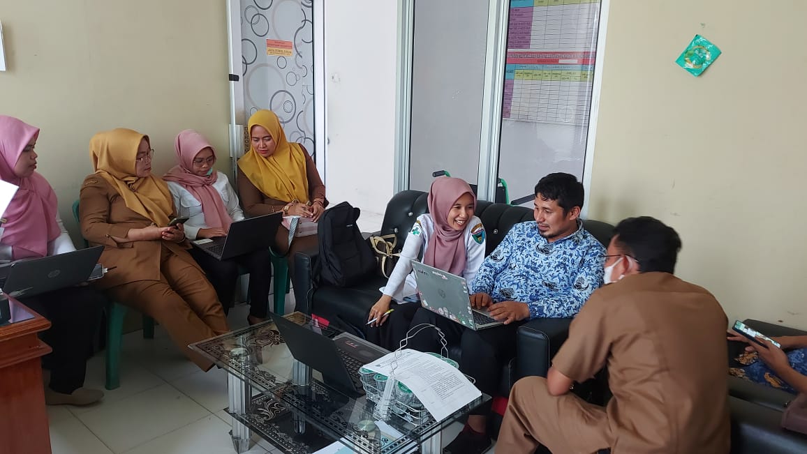 PKM IV Koto Mudik Validasi Entry Data Dukung Inovasi Oleh Tim Inovasi Daerah Kab Pesisir Selatan, da