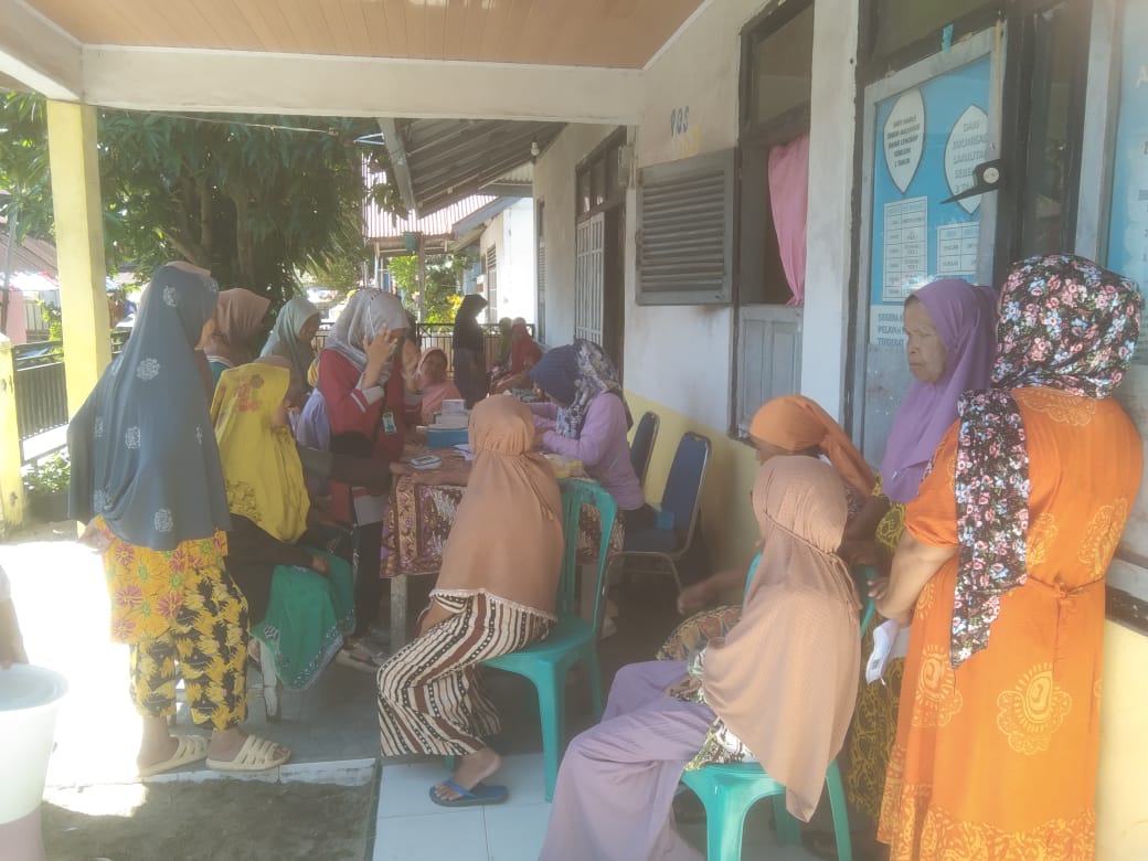 PUSKESMAS TARUSAN KEGIATAN PTM ( DETEKSI DINI PEMERIKSAAN KESEHATAN) DI Nagari SEI PINANG