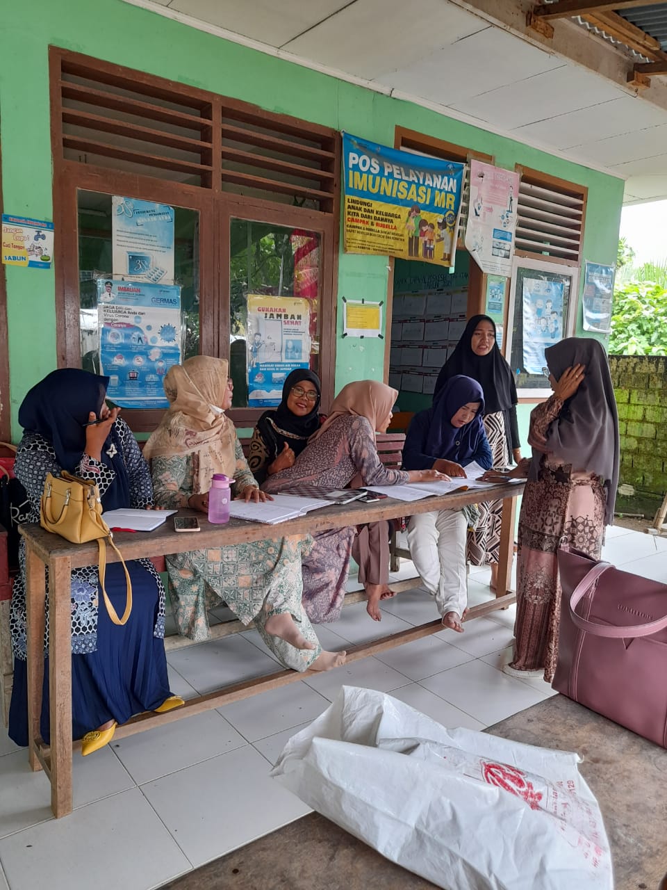 PKM KY GADANG MONEV DAN BIMBINGAN BIDAN DESA  MEMBUAT KOHOR DAN MENAIKAN GRAFIK PROGRAM OLEH KAPUS