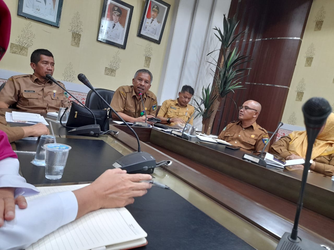 PKM KY GADANG PERTEMUAN SOSIALISASI DAN MONEV TINDAK LANJUT PENGADUAN  MELALUI LAPOR SP4N KABUPATEN 