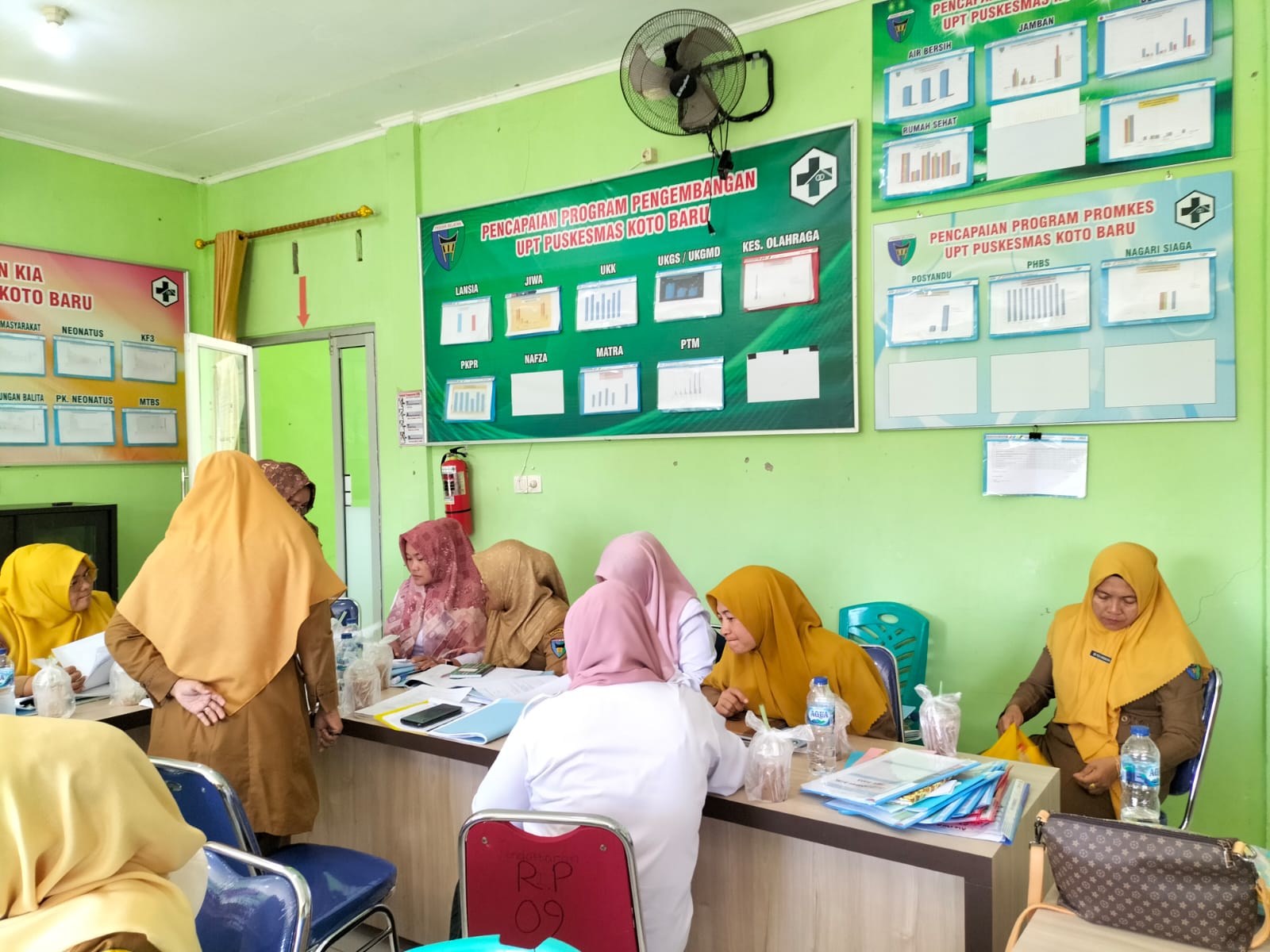 Puskesmas Koto Baru  Monev Terpadu Beberapa Program di Puskesmas 