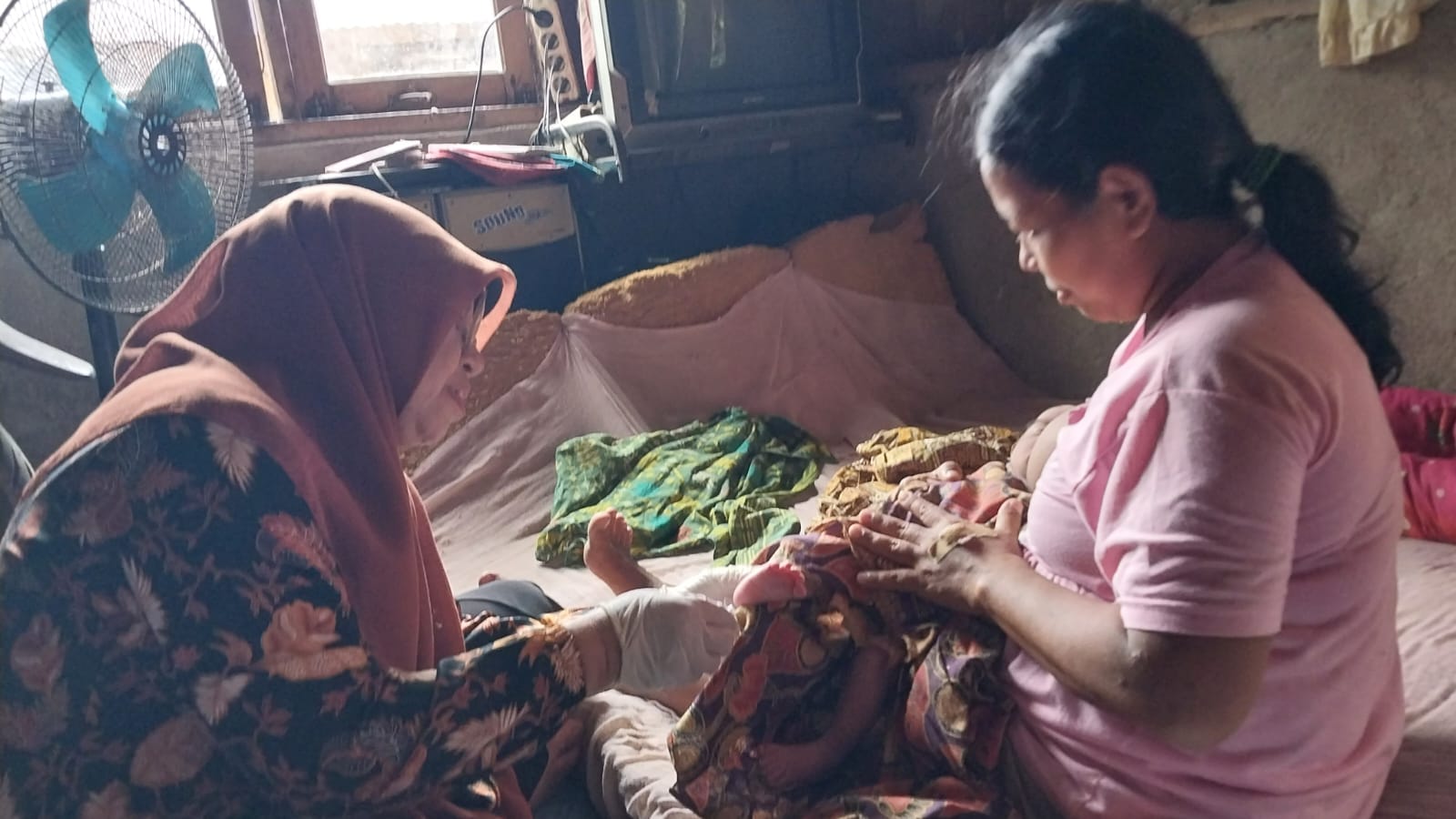 Puskesmas Pasar Kuok Kegiatan Pengambilan  Sampel SHK (Skrining Hipotiroid Kongenital)