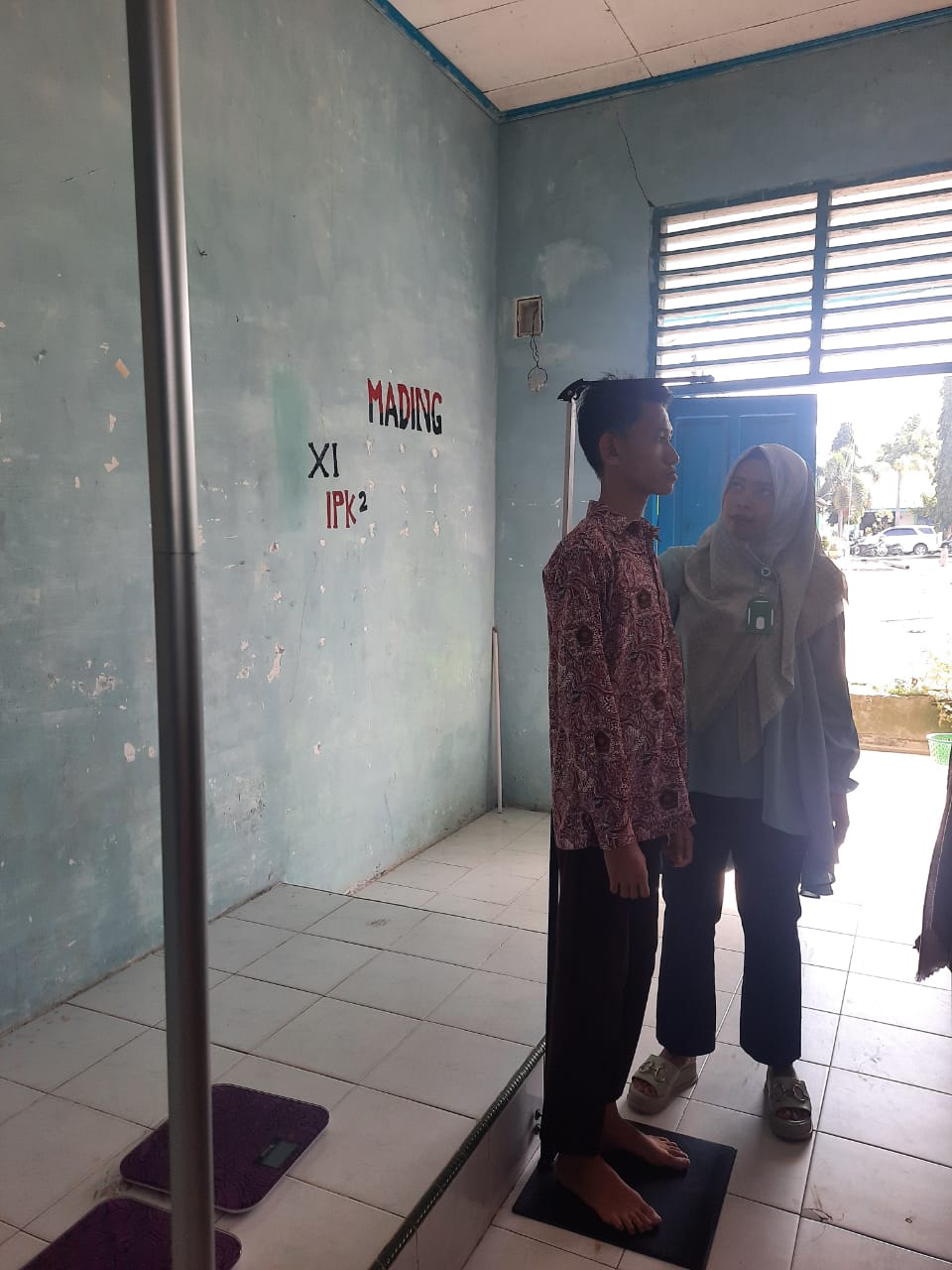 Tim UKS dan PKPR Puskesmas koto Berapak ke MAN 1 Pessel