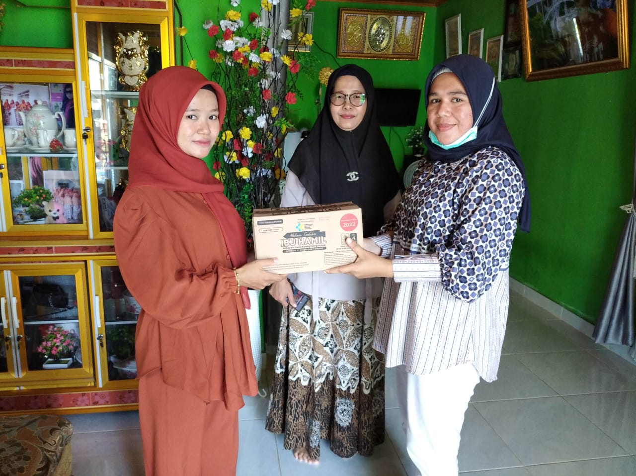 PKM BALAI SELASA KEGIATAN KUNJUNGAN LAPANGAN IBU HAMIL KEK DI KAMPUNG AMPALU  KENAGARIAN SUNGAI LIKU