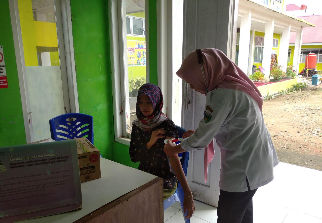 PKM BALAI SELASA KEGIATAN DALAM GEDUNG PELAYANAN TERHADAP BUMIL KEK DI RUANGAN GIZI
