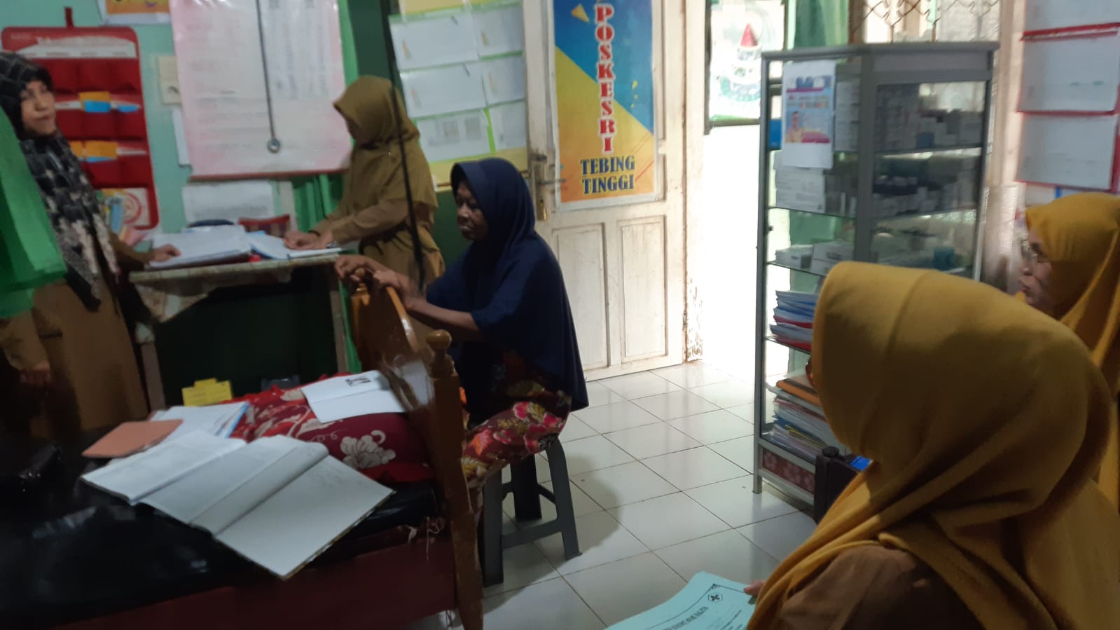 Monev Pustu Poskesri di Wilayah kerja Puskesmas Kambang