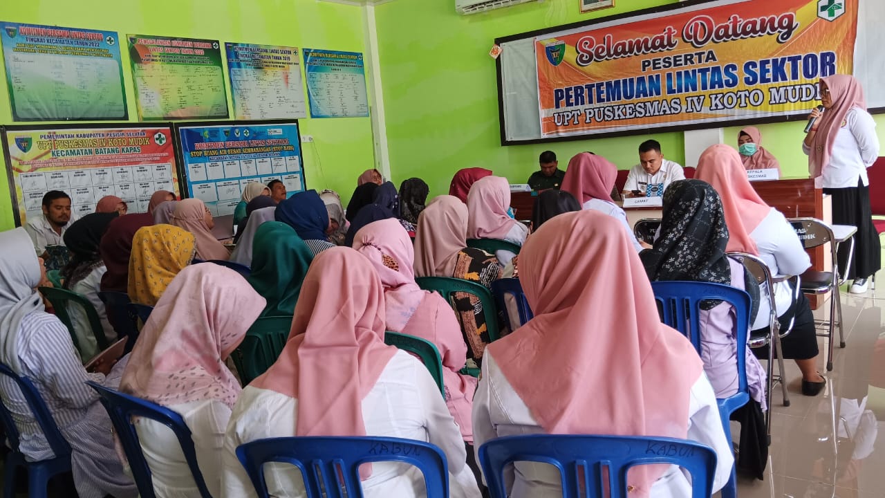 PUSKESMAS IV KOTO MUDIK LOKMIN LINTAS SEKTORAL TRIWULAN II