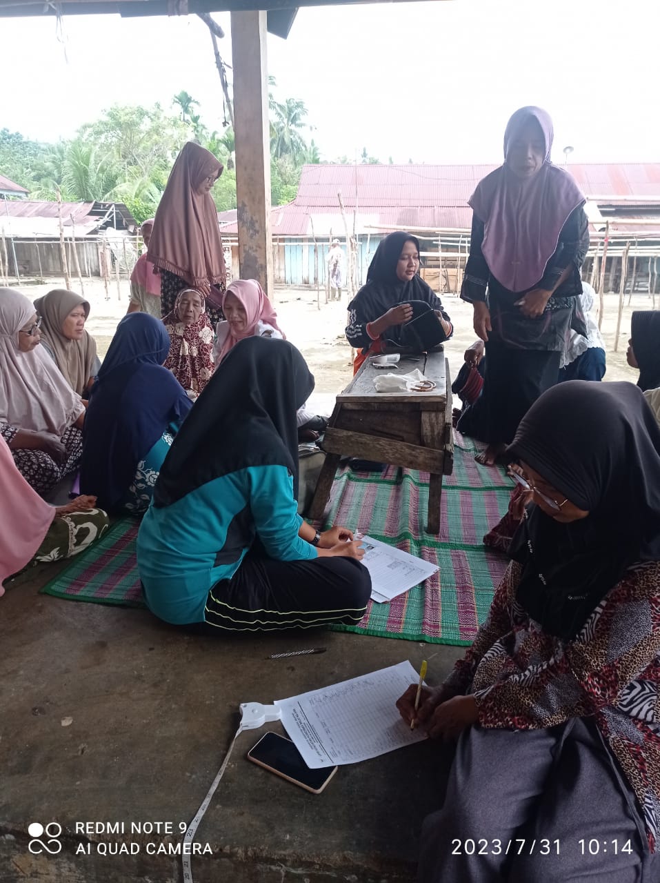 POSBINDU PTM (PENYAKIT TIDAK MENULAR) dan LANSIA di NAGARI SUNGAI TUNU PKM BALAI SELASA