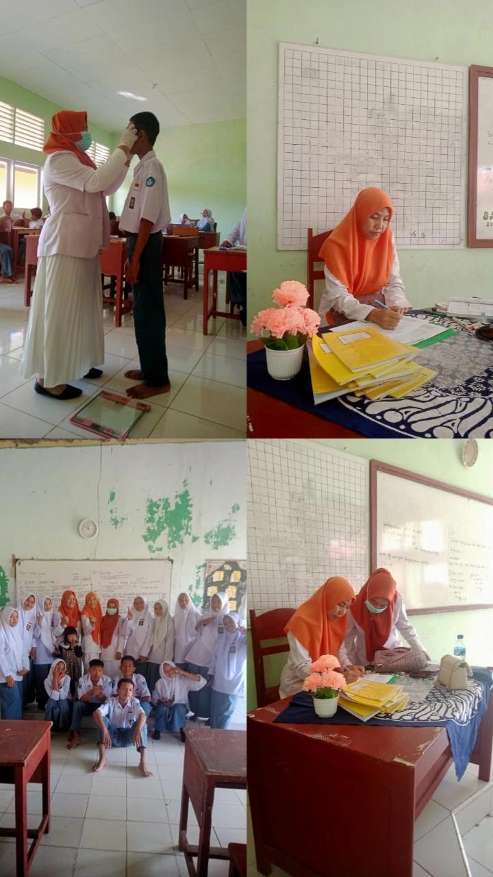Penjaringan Program UKS di SMA 01 Airpura