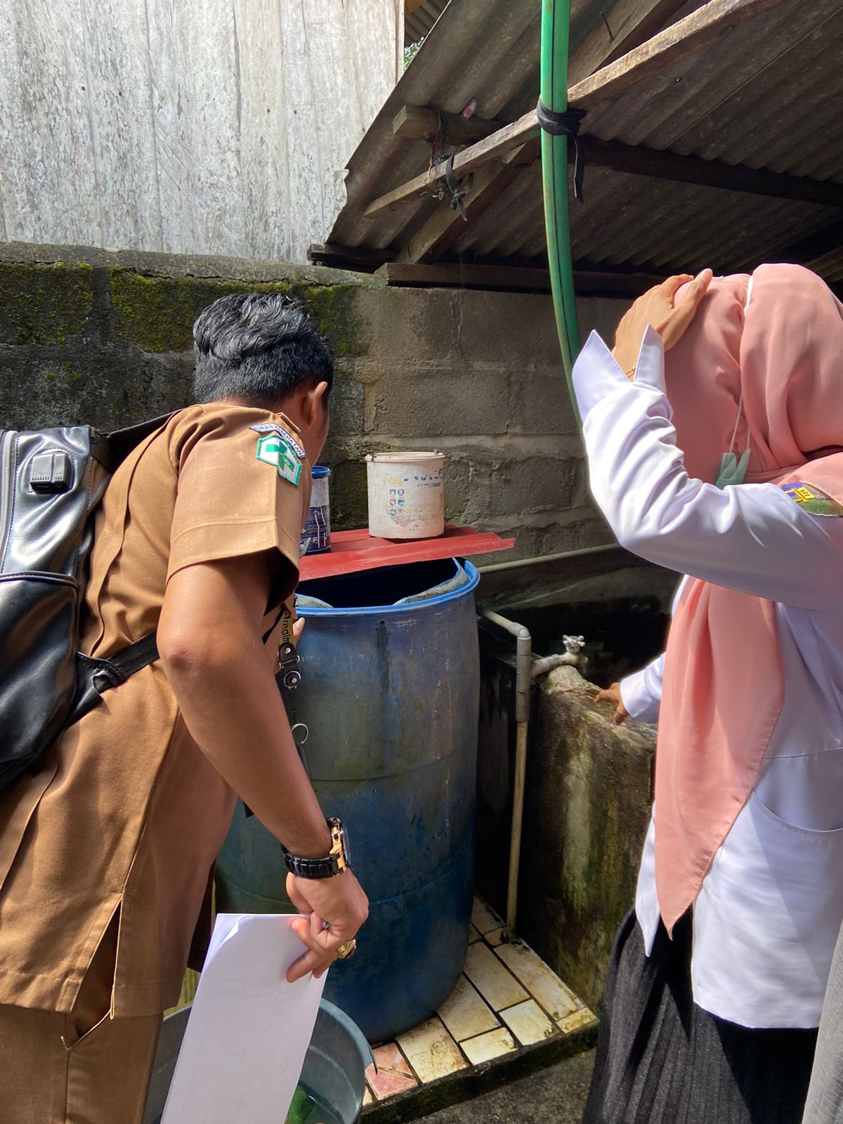 Dilaksanakan PE DBD di Koto Pandan, Nagari  Inderapura Timur, Kec. Airpura