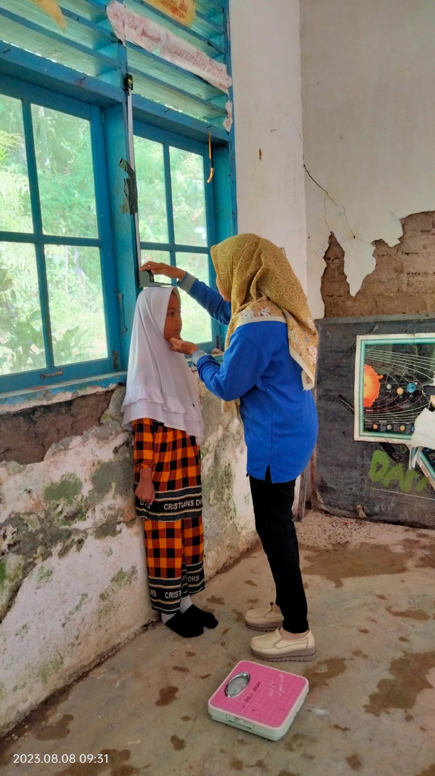 Puskesmas Koto baru Kegiatan UKS (Penjaringan Kesehataxn) peserta didik SDN 17 pasir Laweh dan SDN 0