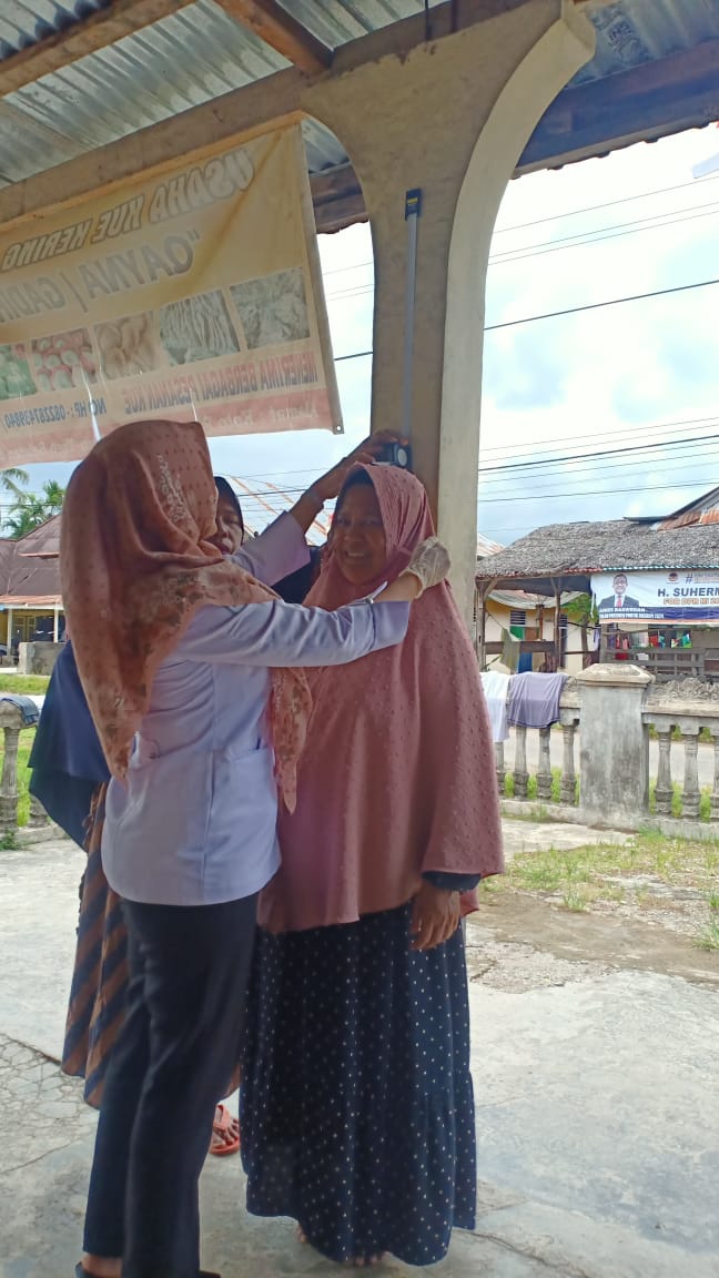 PUSKESMAS KAYU GADANG KEGIATAN SKRENING PTM DAN POSBINDU DI NAGARI KOTO PANJANG