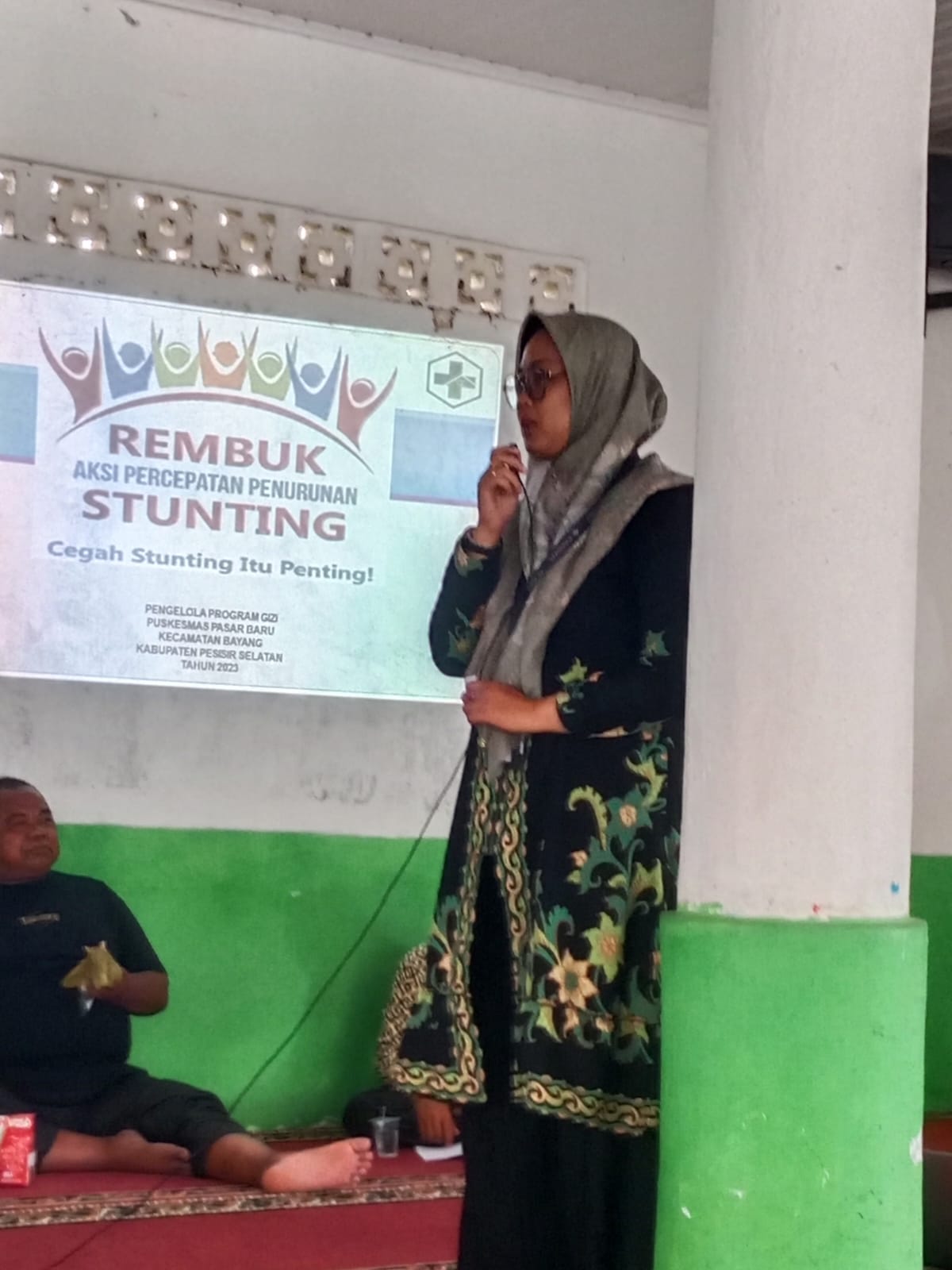 PKM PASAR BARU PELAKSANAAN REMBUK STUNTING DI NAGARI GURUN PANJANG UTARA 