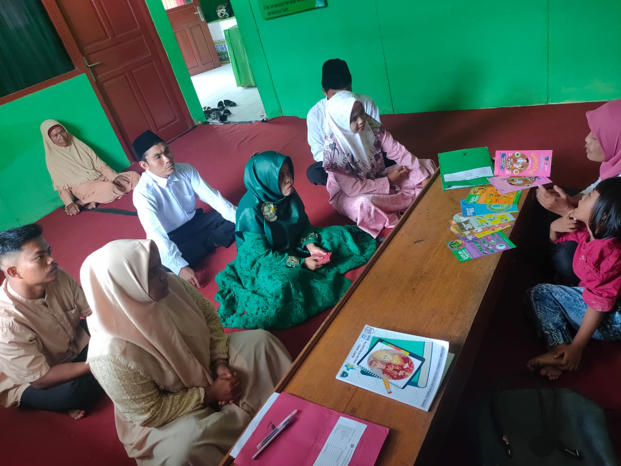 PUSKESMAS PASAR KUOK PELAKSANAAN EDUKASI KONSELING CATIN DI KANTOR KUA KECAMATAN BATANG KAPAS
