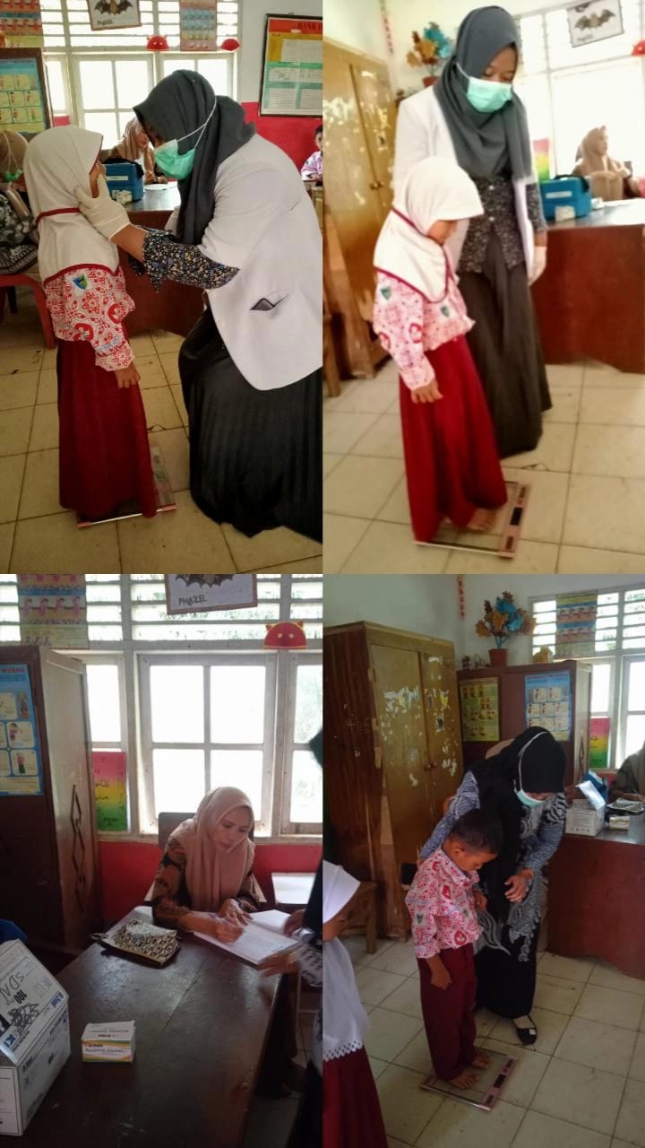 Penjaringan Program UKS di SD 10 Airpura