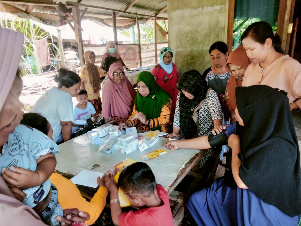 PUSKESMAS TARUSAN KEGIATAN PTM ( DETEKSI DINI PEMERIKSAAN KESEHATAN) DI Nagari kapuh