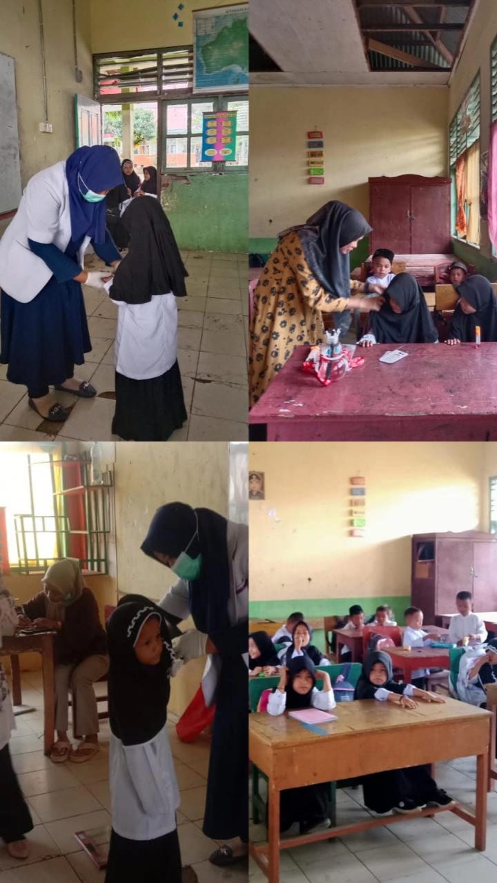 Kegiatan Penjaringan Program UKS di SD 03 Airpura