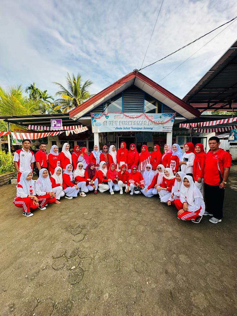 PKM LUMPO MEMPERINGATI KEMERDEKAAN RI KE 78 \"MERDEKA UNTUK SEHAT\"