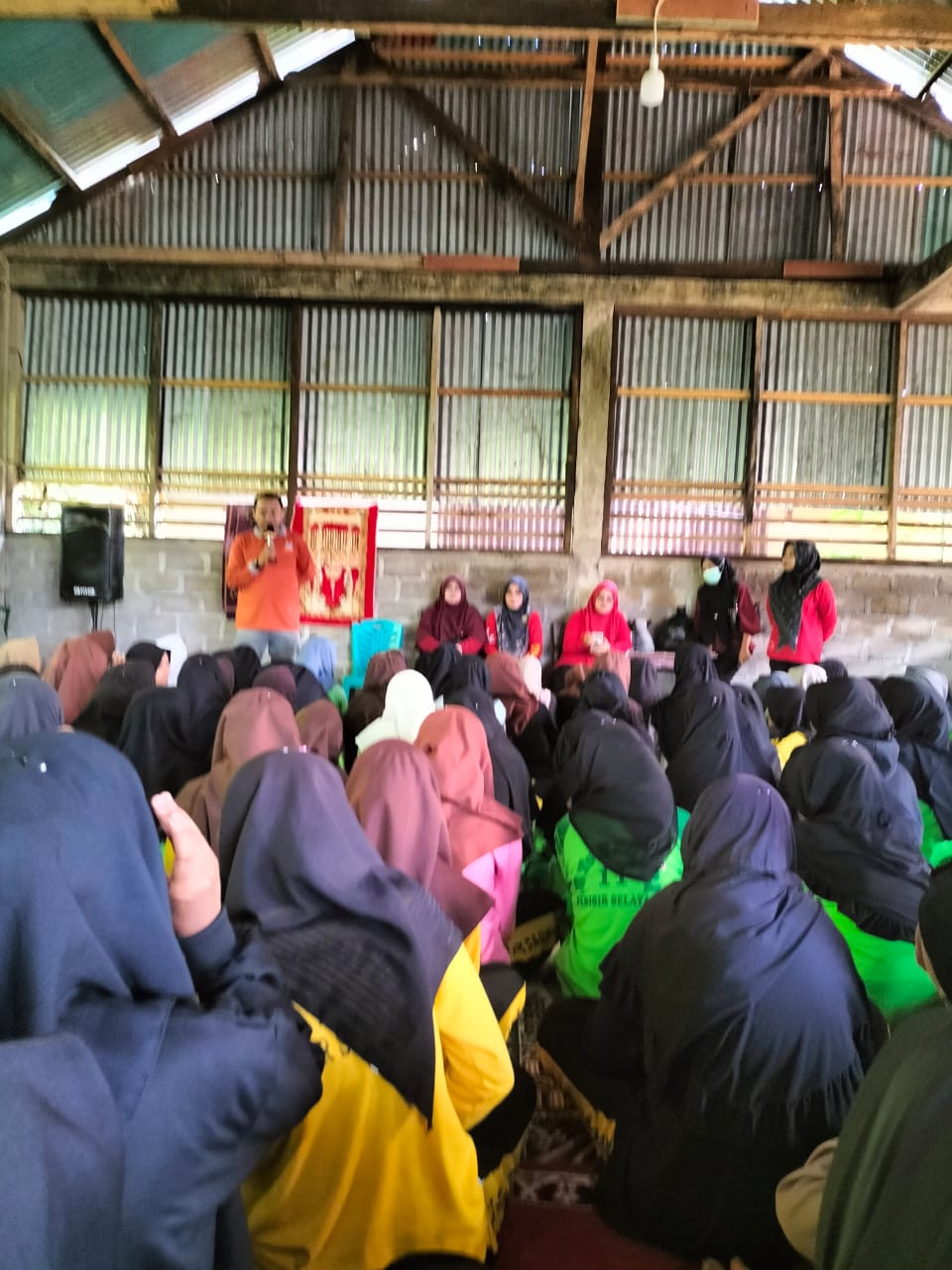 PUSKESMAS KOTO BARU MELAKSANAKAN KEGIATAN GERMAS AKSI BERGIZI DI MTsN 11 PESISIR SELATAN 