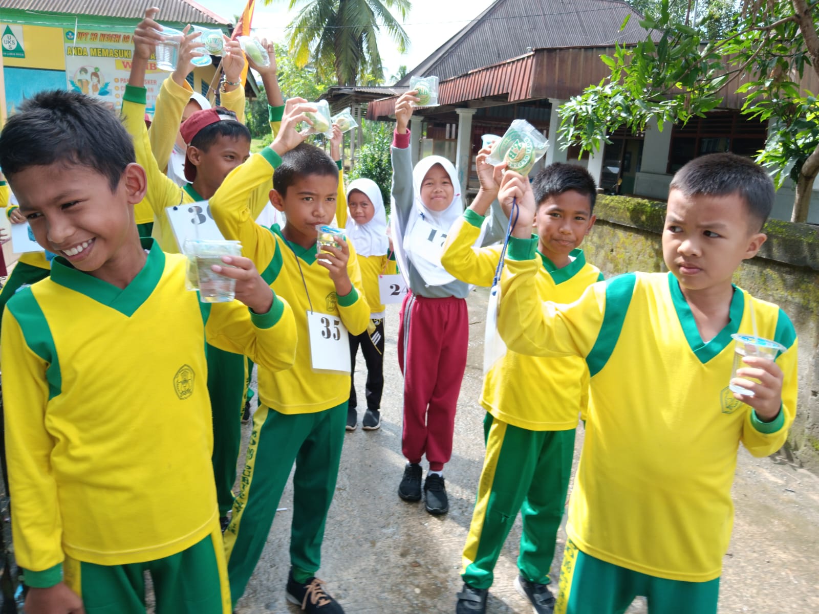 PUSKESMAS IV KOTO MUDIK Pelaksanaan GERMAS Pemeriksaan Kebugaran di Sekolah Dasar