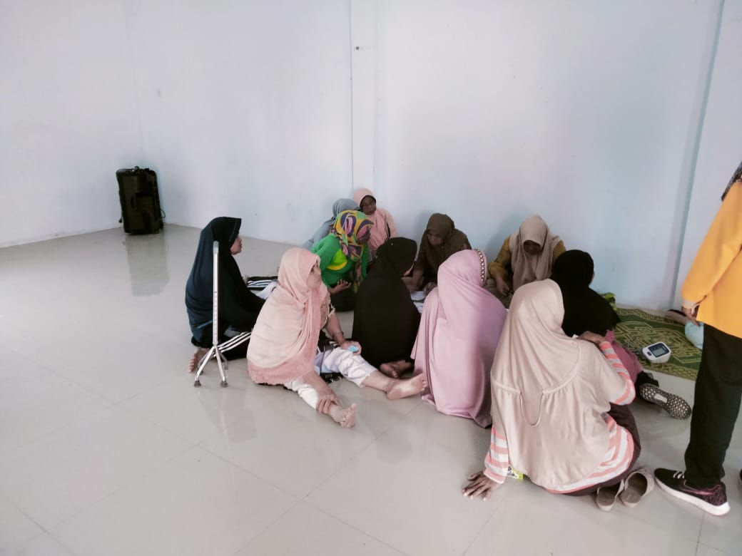 PUSKESMAS TARUSAN KEGIATAN PTM ( DETEKSI DINI PEMERIKSAAN KESEHATAN) DI Nagari Ampang pulai