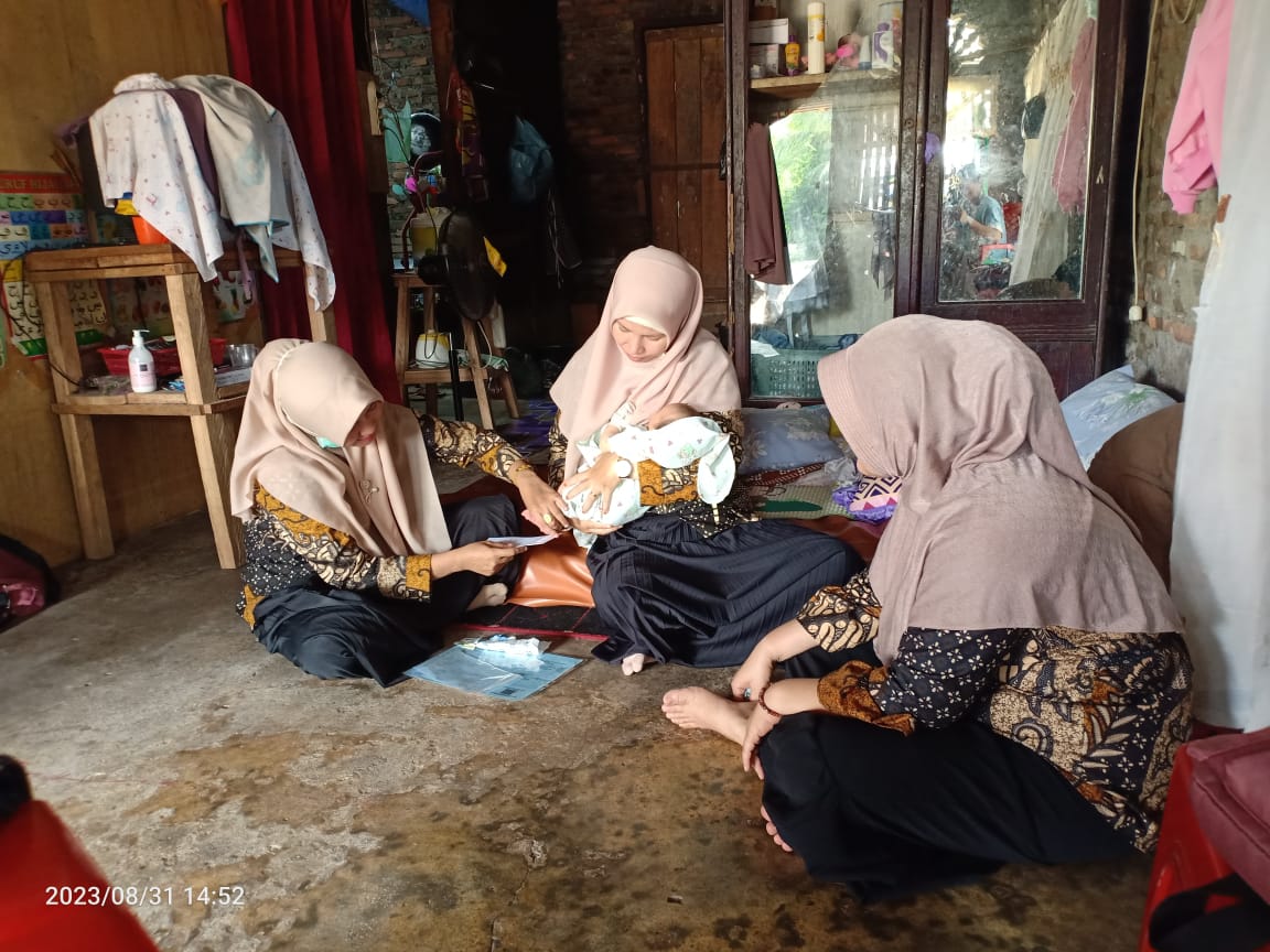 Melaksanakan kegiatan Skrining Hipotiroid Kongenital (SHK) di  Wilayah Kerja Puskesmas Surantih