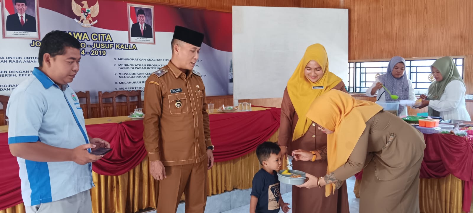 PUSKESMAS IV KOTO MUDIK PEMBUKAAN POS GIZI