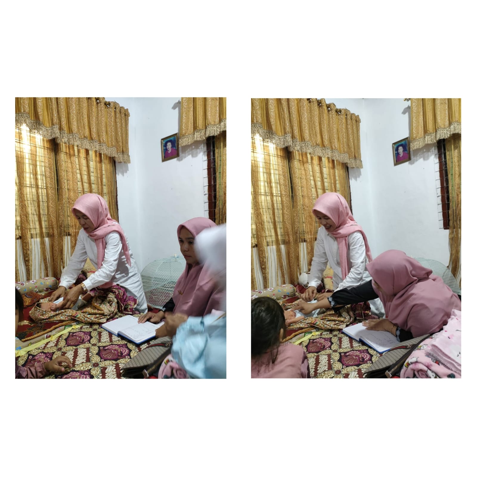 KEGIATAN KUNJUNGAN RUMAH BBLR PUSKESMAS AIRPURA