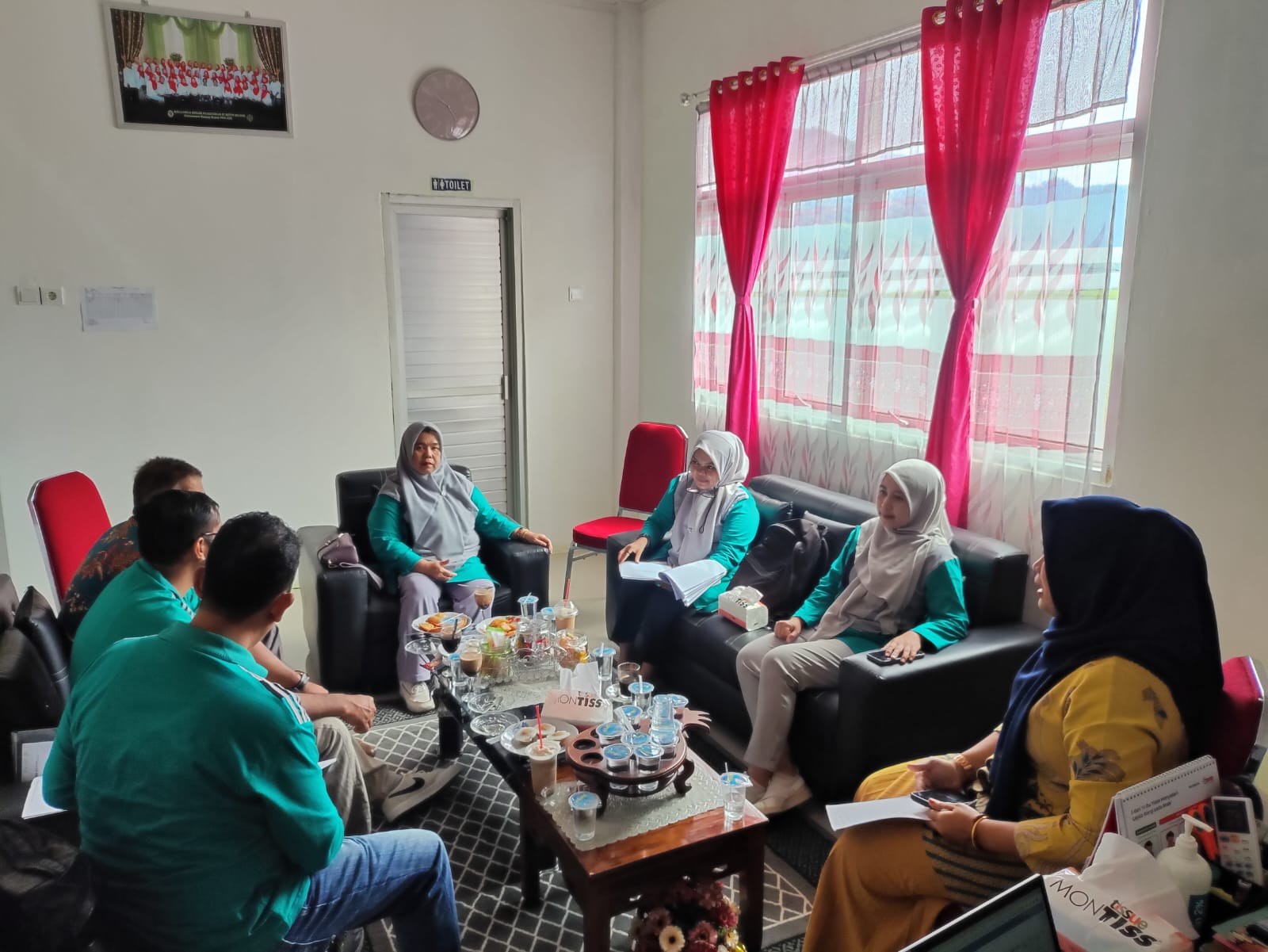 KEDATANGAN TIM TPCB KE PUSKESMAS IV KOTO MUDIK