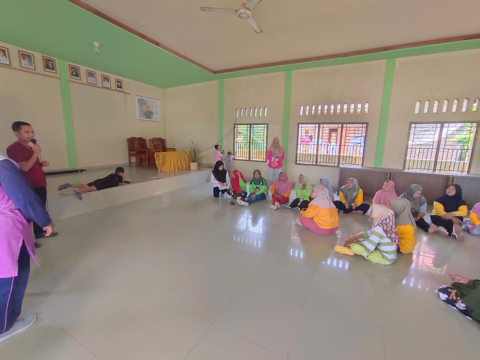 SOSIALISASI POS UKK LANSIA DI NAGARI AUR DURI PUSKESMAS SURANTIH