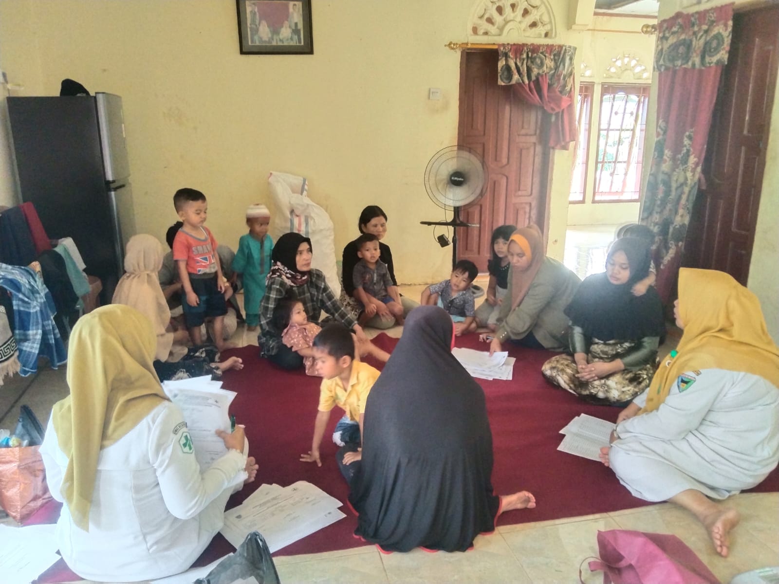 Pendampingan Keluarga weight faltering di Wilker Puskesmas Tarusan