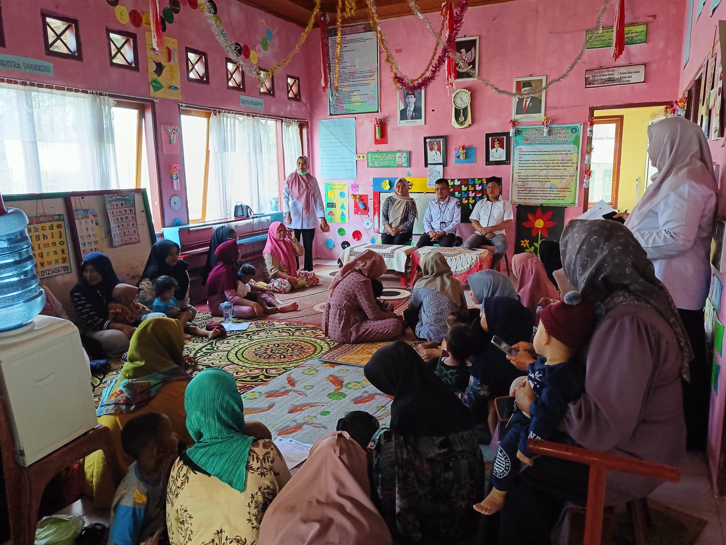 LAUNCHING PEMBERIAN MAKANAN TAMBAHAN (PMT) LOKAL PUSKESMAS PASAR KUOK