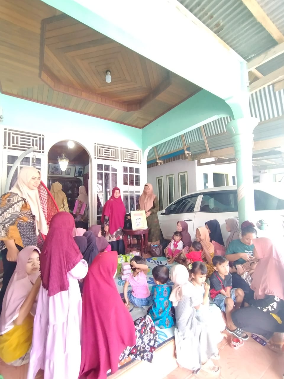 Kelas ibu balita ini dilaksanakan di Koto Tarok dengan petugas KIA  diwilker pkm surantih