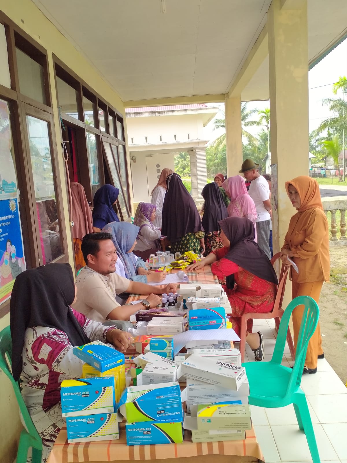 Pelaksanaan Kegiatan Puskesmas Keliling (PusKel) di Nagari Pulau Rajo PKM Airpura