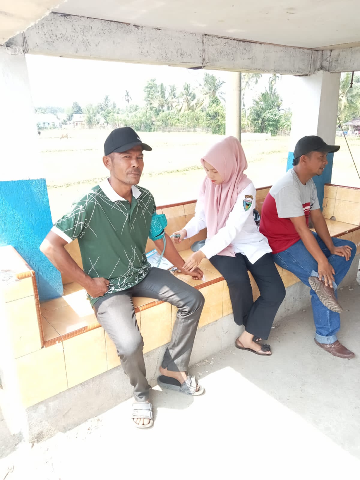Posbindu PTM di kampung lampanjang nagari Rawang gunung malelo surantih