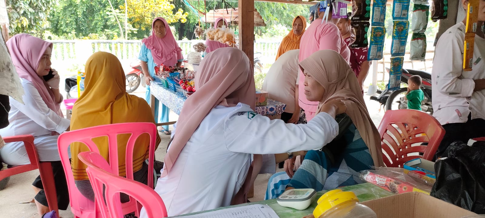 KEGIATAN SKRENING PTM Di Bandar Dalam Koto Panjang PUSKESMAS KAYU GADANG